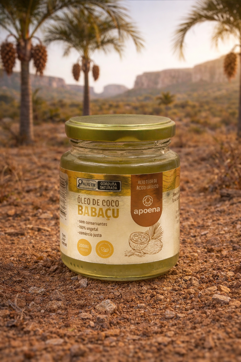 Óleo de Babaçu (Apoena)